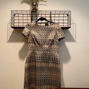 VINCE CAMUTO Metallic Party Dress